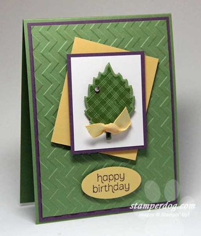 Springy Birthday Card Springy Birthday Card