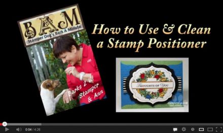 Video:  How to Use & Clean Your Stamp Positioner