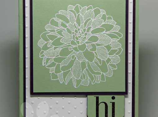 How to Make a Card with Leftovers