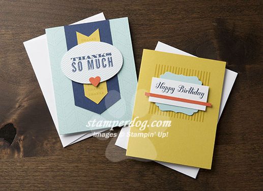 Ready Made Handmade Stampin’ Up! Cards
