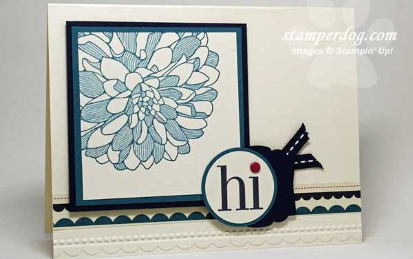 One Stamp Set Card & Survey