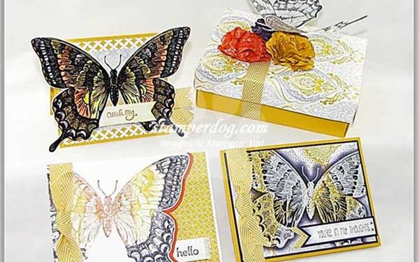 Free Butterflies in Your Stamp Room