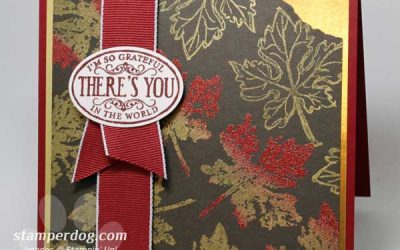 Fancy Square Fall Card & Weekly Deal