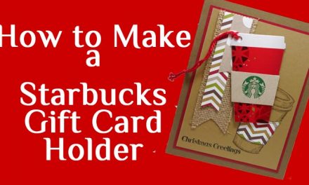Starbucks Gift Card Holder