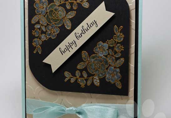 Fancy Watercolor Card