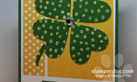 St. Patrick’s Day Punch Art Card