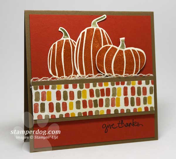 Pumpkin Thanksgiving Card