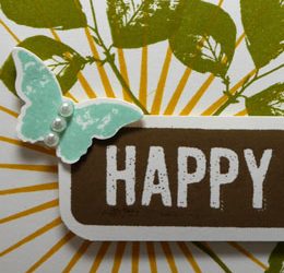 White and Breezy Birthday Card