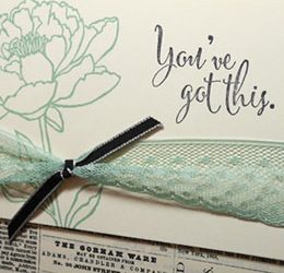 Send an Encouraging Handmade Card Today