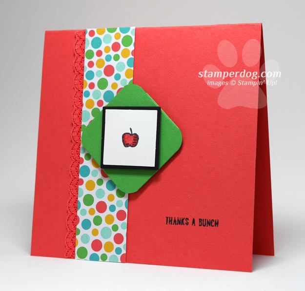 Square Thank You Card