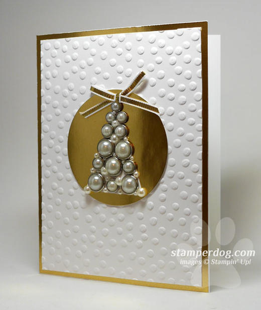 Pearls Christmas Card