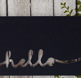 What’s Leftover on Your Stamping Table?