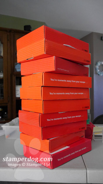 Paper Pumpkin Boxes