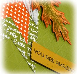 Bright Fall Thank You Card