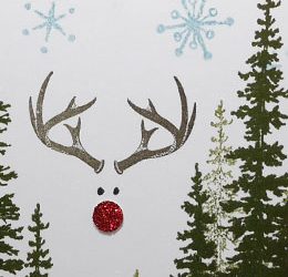 Phantom Rudolph Christmas Card