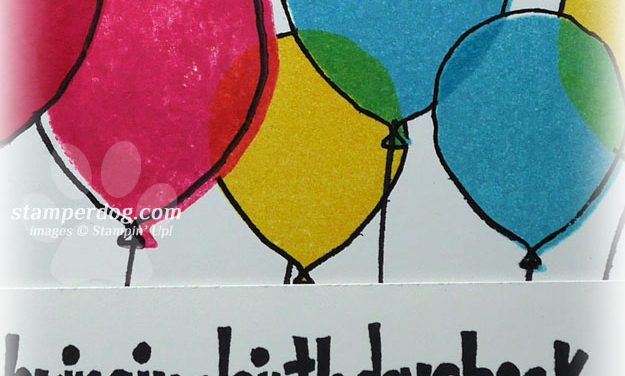Bright Balloon Birthday Card