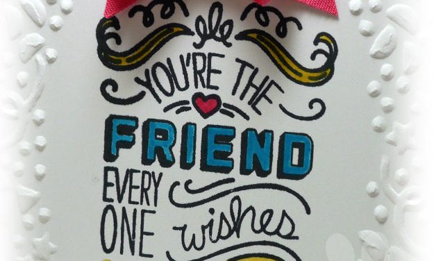 Birthday Card for a Best Friend