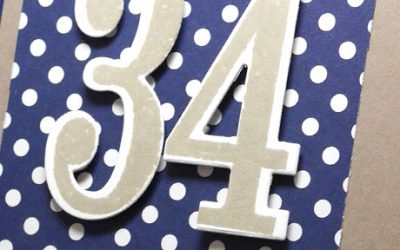 Love This Masculine Anniversary Card!
