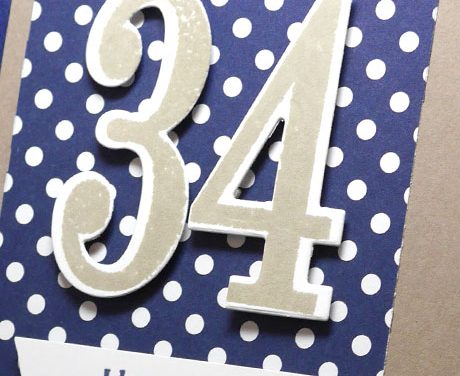 Love This Masculine Anniversary Card!
