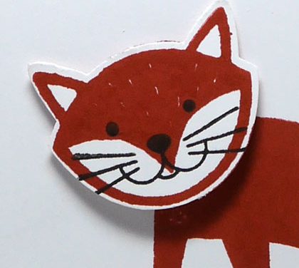 My First Foxy Friend Thank You Card