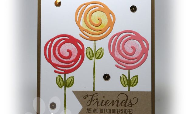 Swirly Bird Flowers