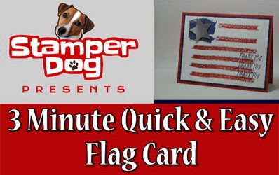 Quick & Easy Flag Card How To Video