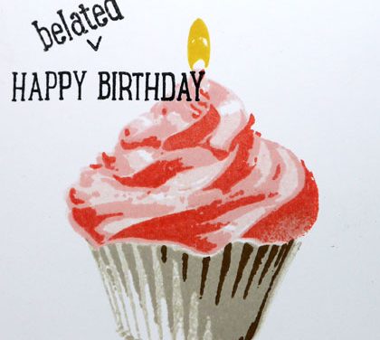 Quick Cupcake Birthday Card