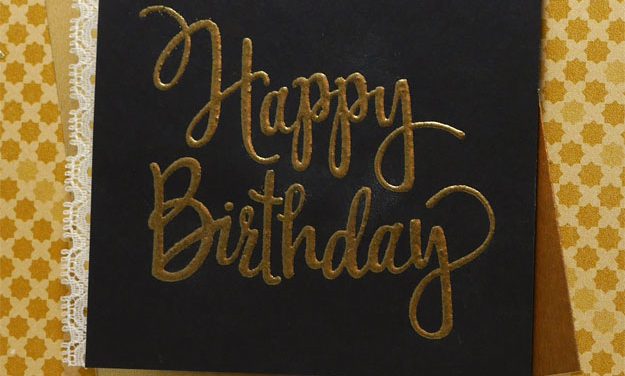 Happy Birthday to Me!