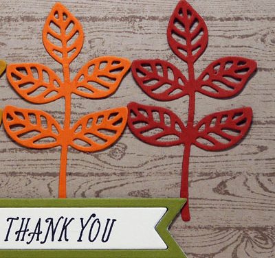 A Nice Fall Thank You Card