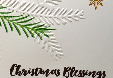 Quickest Christmas Card We Ever Made