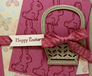 A Little Purple Easter Card