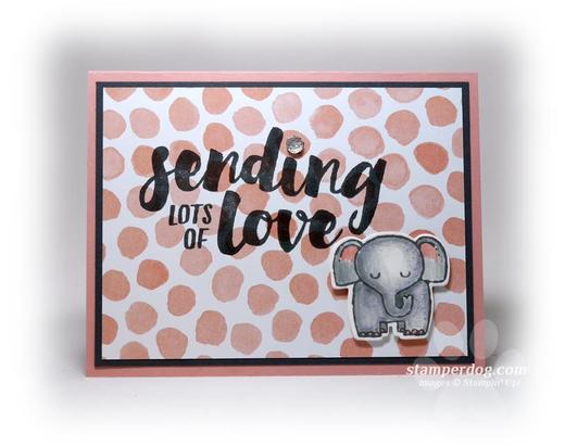 Elephant Love Card