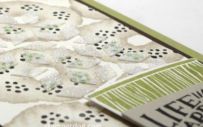 How to Work With Embossing Paste