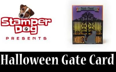 VIDEO: How to Make a Halloween Gate Card