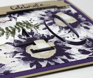 40th Birthday Secret Message Card