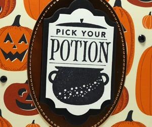 Quick Pick Your Potion Halloween Card