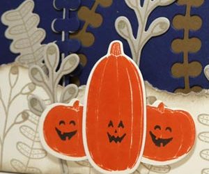 Scenic Pumpkin Card