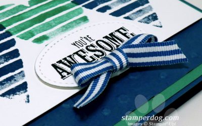 What? A Blue and Green Valentine Card?