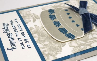 Elegant Beige Birthday Card