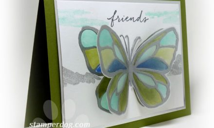 Did You See Our Stained Glass Butterfly?