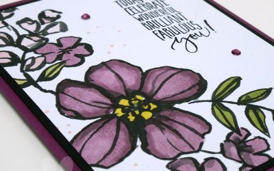Fast, Easy and Elegant Birthday Card