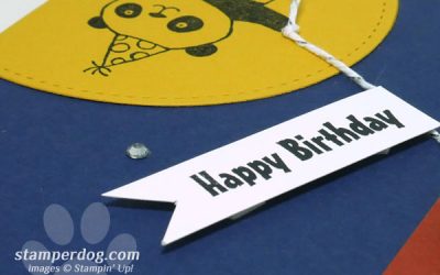 Kicking Off Birthday Week with a Panda Card