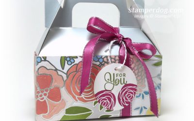 Little Silver Easter Gift Box