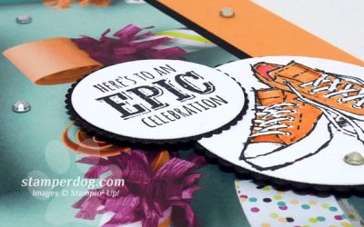 Rhinestones and Sneakers Birthday Card