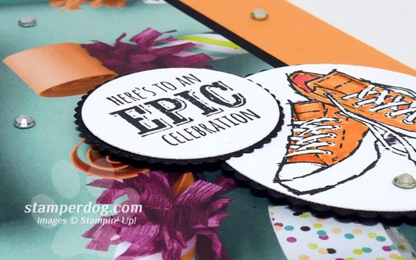Rhinestones and Sneakers Birthday Card