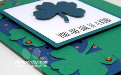 St. Patrick’s Day Card with Bling