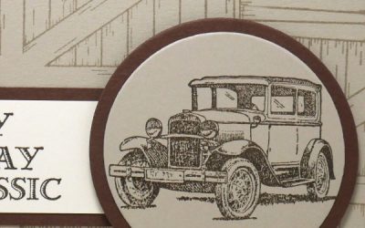 Masculine Birthday Card for Car Lovers