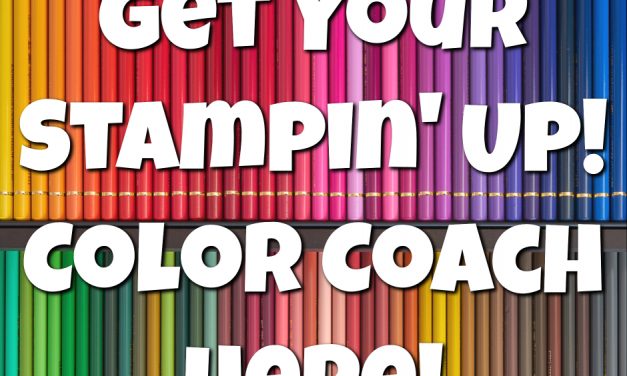 Catch Your Stampin’ Up! 2018 Color Coach!