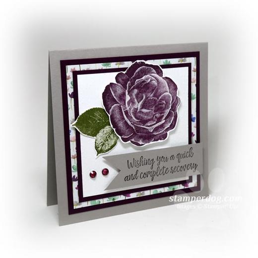 Little Square Get Well Card