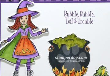 Loving a Halloween Card in My Mailbox